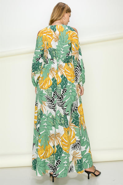 Tropical hotsell maxi romper