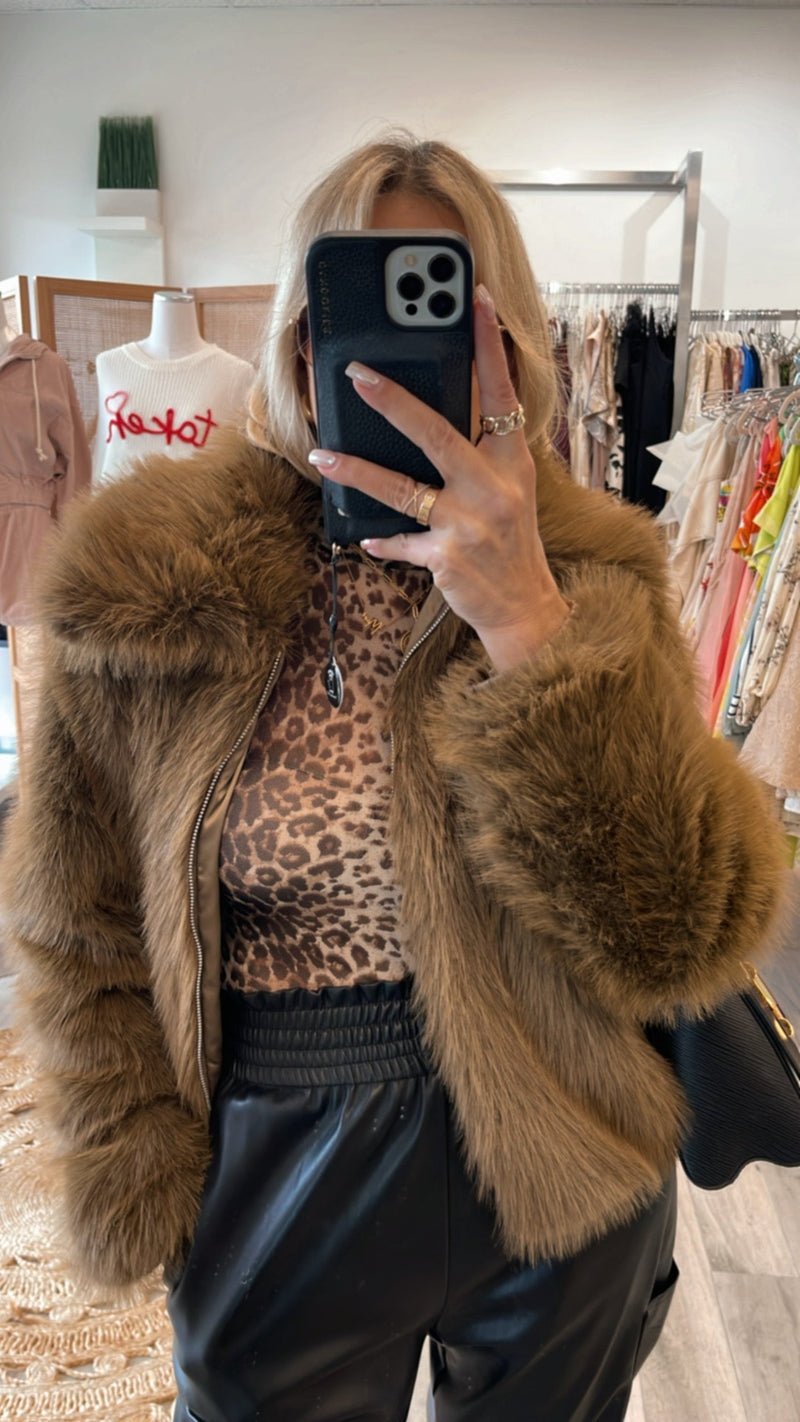 Jenesis Faux Fur Coat