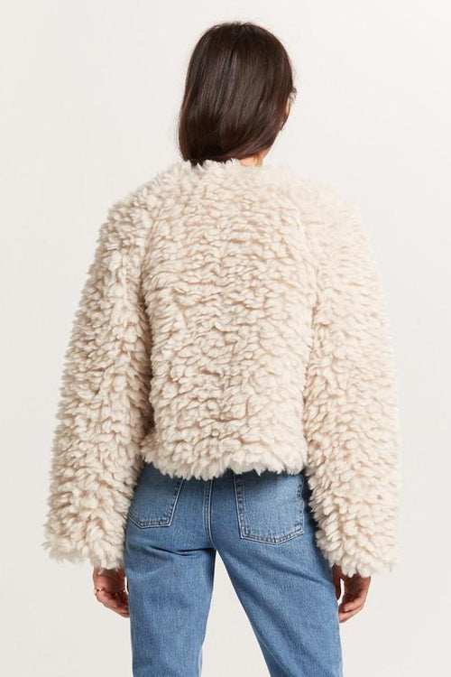 Giselle Faux Fuzzy Fur Jacket
