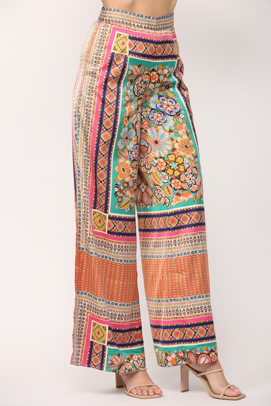 Peplum cotton silk embroidered jacket along with palazzo pants –  samantchauhan