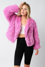 Zoe Faux Fur Coat