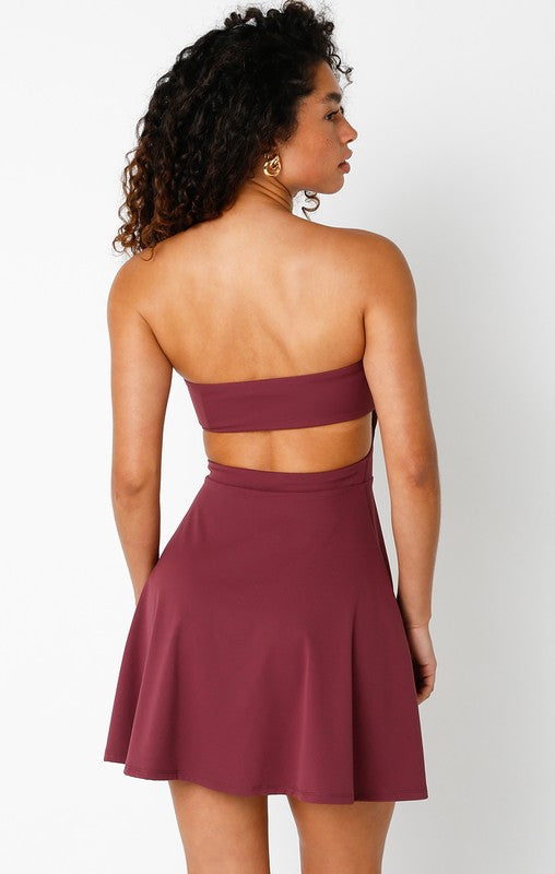 Susie Strapless Cut Out Mini Dress