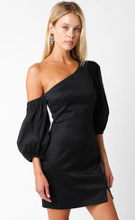 Reveka Off Shoulder Puffy Sleeve Mini Dress