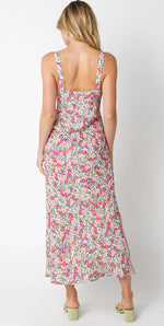 Sabrina Floral Slip Maxi Dress - Multi Floral