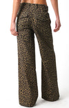 Leyla Leopard Print High Waisted Pants