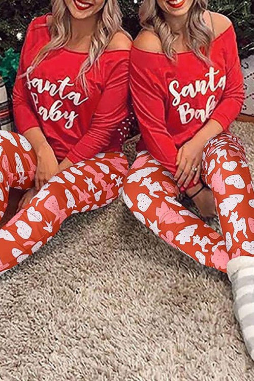 Santa Baby Long Sleeve Top & Pants PJ Set