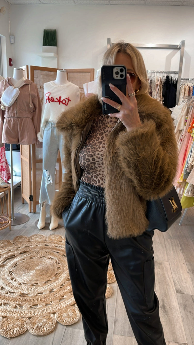 Jenesis Faux Fur Coat