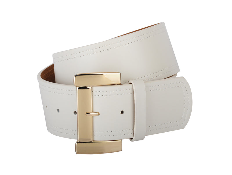 Lexi Gold Thick Buckle Chain Belt