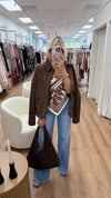 Dolly Faux Suede Jacket
