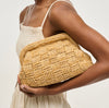 Elmira Woven Clutch - Natural