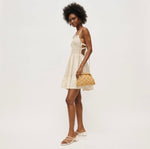 Elmira Woven Clutch - Natural
