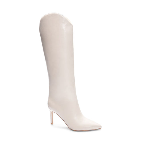 Chinese Laundry Fiora Tall Faux Leather Boot - Cream