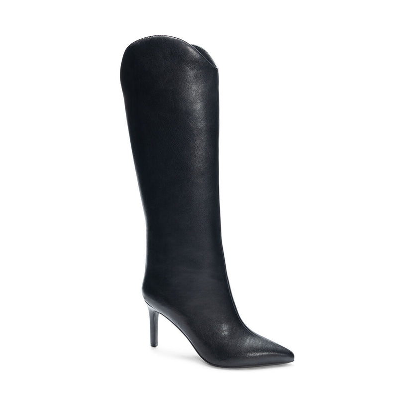 Chinese Laundry Fiora Tall Faux Leather Boot - Black