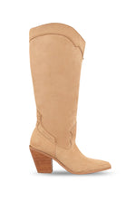 Remi Western Suede Knee High Boot