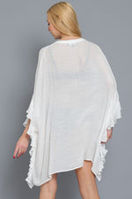 Rosemary Ruffle Detail Cover Up Dress