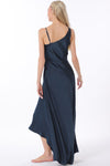 Fabiola Asymmetrical Cowl Neck Maxi Dress