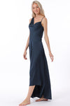 Fabiola Asymmetrical Cowl Neck Maxi Dress