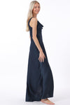 Fabiola Asymmetrical Cowl Neck Maxi Dress