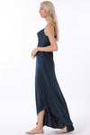 Fabiola Asymmetrical Cowl Neck Maxi Dress