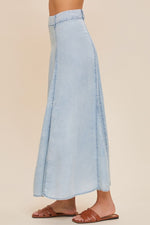 Samira Flare Denim Midi Skirt - RESTOCKING SOON