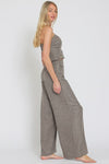 Jody Tweed Strapless Top & High Waisted Pants Set