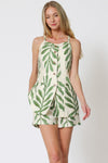 Ursa Linen Sleeveless Vest & Shorts Sets