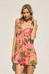 Hally Tropical Print Mini Dress - RESTOCKING ETA 5/23/25 - PRE-ORDER NOW!