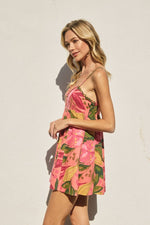 Hally Tropical Print Mini Dress - RESTOCKING ETA 5/23/25 - PRE-ORDER NOW!