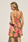 Hally Tropical Print Mini Dress - RESTOCKING ETA 5/23/25 - PRE-ORDER NOW!