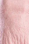 Ada Textured Woven Strapless Midi Dress
