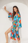 Berkley Tropical Print Kimono