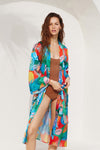 Berkley Tropical Print Kimono