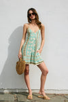 Marien Tie Back Side Cut Out Romper