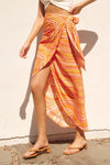 Sienna Printed Maxi Wrap Skirt