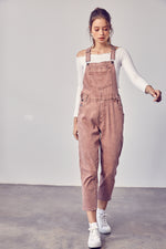 April Washed Front Patch Pocket Overall