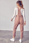 April Washed Front Patch Pocket Overall