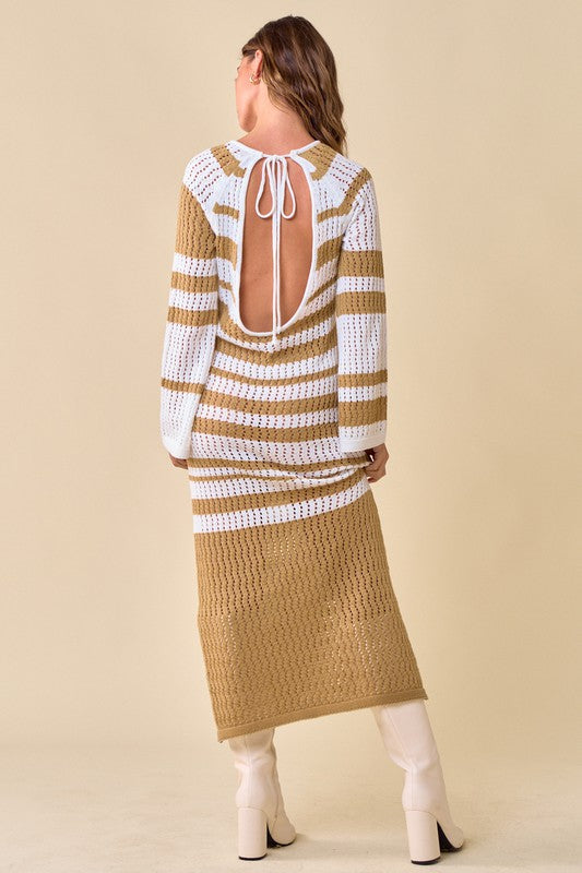 Kristin Crochet Maxi / Cover Up Dress
