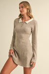 Nemy Collard Long Sleeve Mini Dress