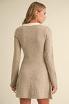 Nemy Collard Long Sleeve Mini Dress