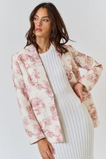 Adena Floral Printed Blazer