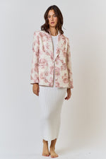 Adena Floral Printed Blazer