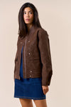 Dolly Faux Suede Jacket