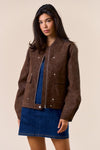 Dolly Faux Suede Jacket