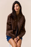 Dolly Faux Suede Jacket