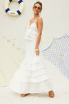 Lola Eyelet Ruffle Cami Top & Maxi Skirt Set