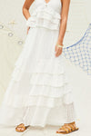 Lola Eyelet Ruffle Cami Top & Maxi Skirt Set