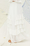 Lola Eyelet Ruffle Cami Top & Maxi Skirt Set