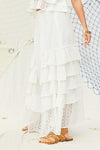 Lola Eyelet Ruffle Cami Top & Maxi Skirt Set