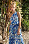 Jemma One Shoulder Braided Detail Waist Tie Jumpsuit