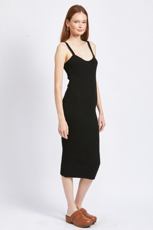Aisha Knit Bodycon Maxi Dress - Black Girls Will Be Girls Aisha Knit Bodycon Maxi Dress - Black Girls Will Be Girls